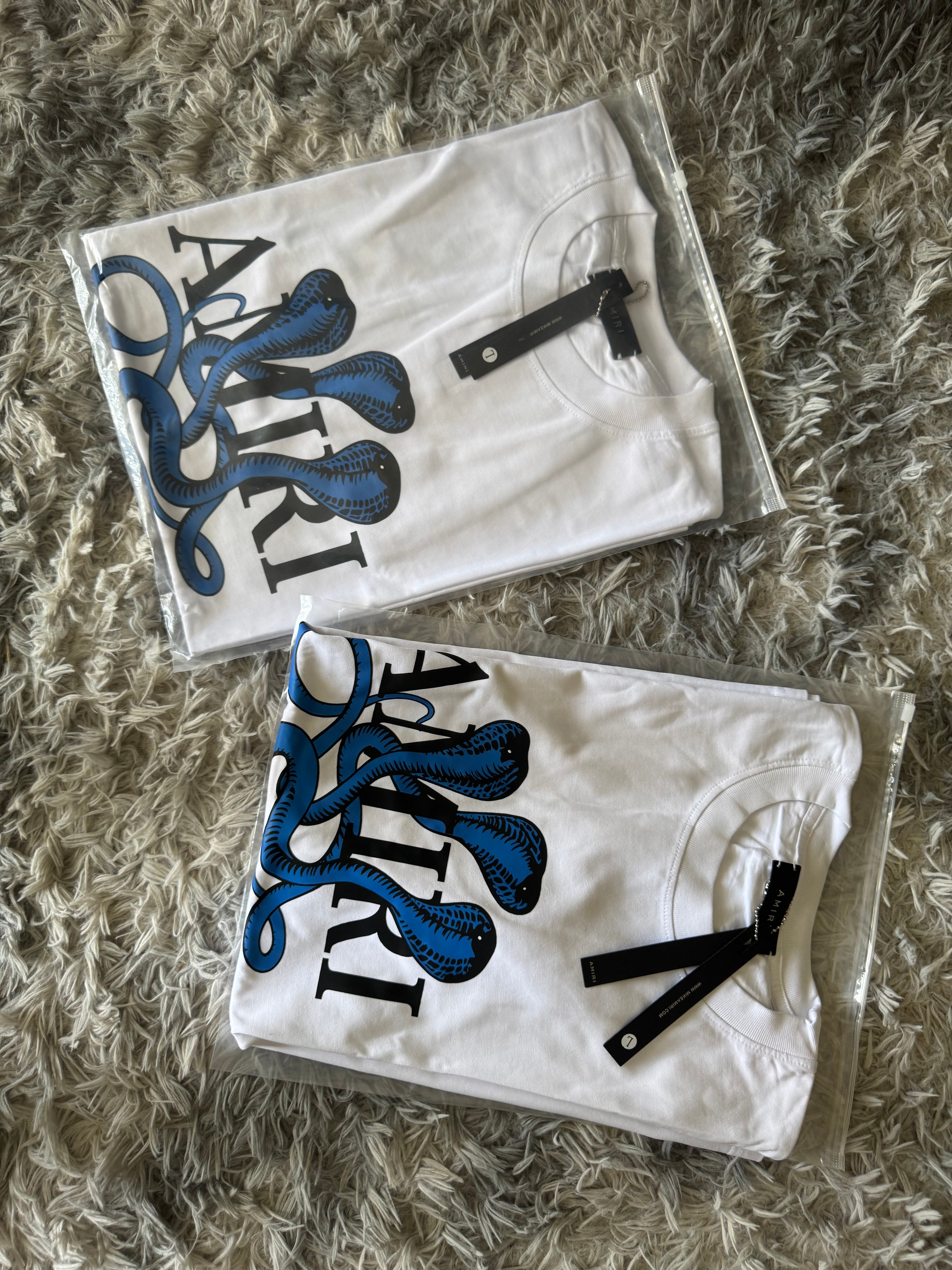 Amiri Snake Logo Tshirt