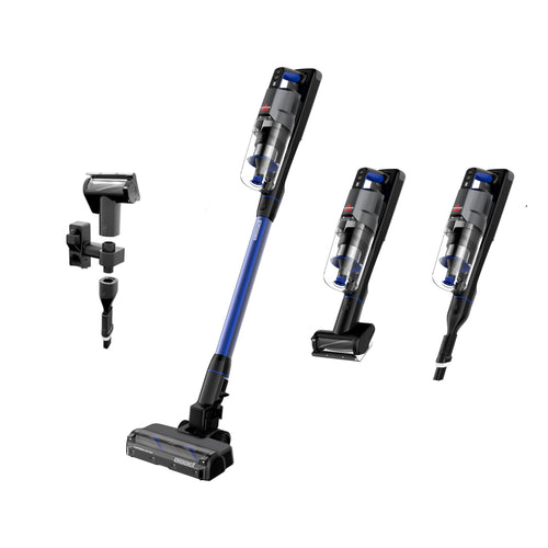 Bissell PowerClean DualBrush 280W Self-Standing Cordless Vacuum, DualBrush & AutoAdapt Tech, Self-Cleaning Brush Roll, Strong Suction, Removeable Battery, Upholstery Tool & Bright Headlights, 4196K