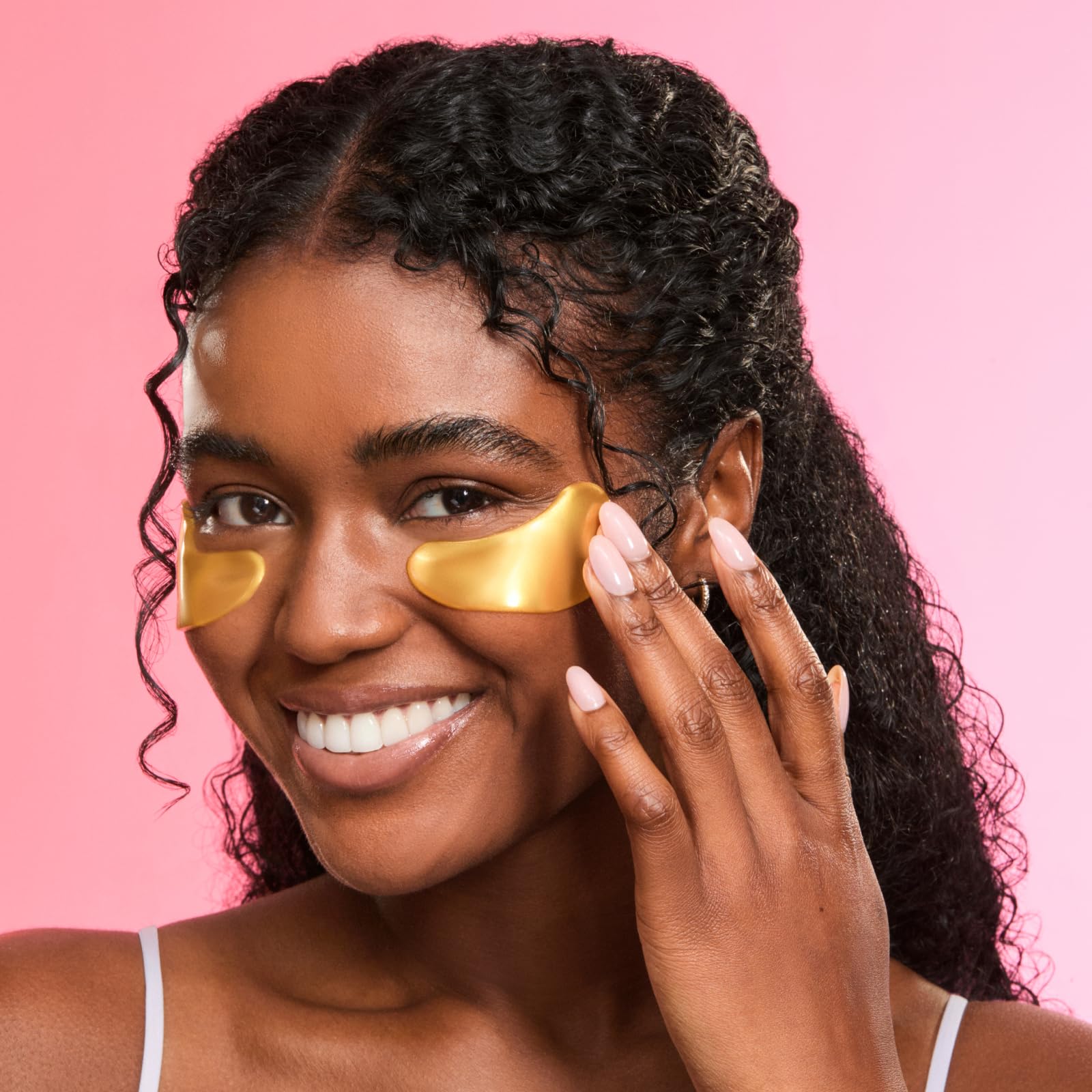 grace & stella Award Winning Under Eye Mask - Birthday Gifts for Women - Gel Eye Patches for Dark Circles, Puffy Eyes, Undereye Bags - Gifts for Mom - Vegan Self Care (24 Pairs, Gold)