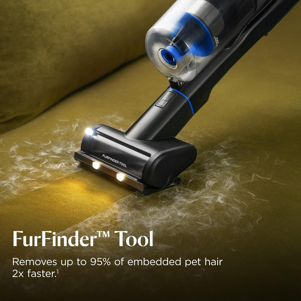 Bissell PowerClean DualBrush 280W Self-Standing Cordless Vacuum, DualBrush & AutoAdapt Tech, Self-Cleaning Brush Roll, Strong Suction, Removeable Battery, Upholstery Tool & Bright Headlights, 4196K
