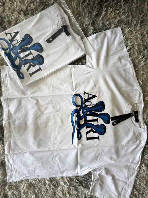 Amiri Snake Logo Tshirt