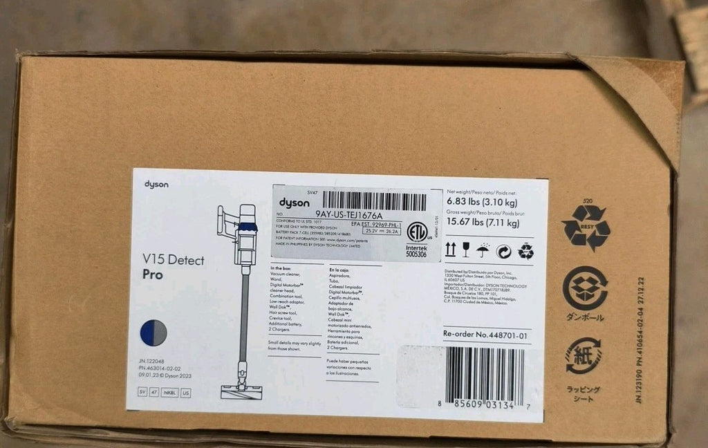 NEW Dyson V15 Detect Pro Cordless Vacuum Cleaner
